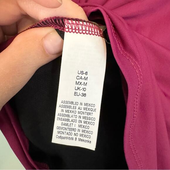 Lauren Ralph Lauren Women's Plum Twist Surplice Underwire Tankini Size 6 NWT - Picture 12 of 12